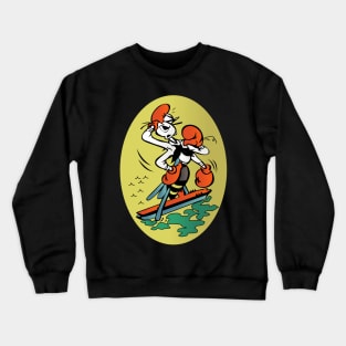 USS Wasp (CV 7) wo Txt Crewneck Sweatshirt